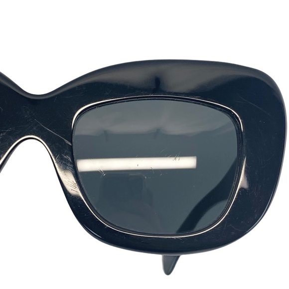 Celine CL 41432/S 807 IR Oversize Black Sunglasses - Picture 7 of 15